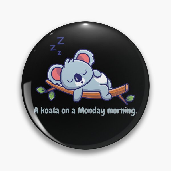 Item preview, Sleeping koala on a monday morning . designed and sold by creativo21.