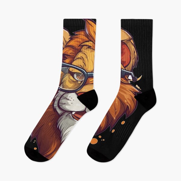 Item preview, Roar in Retro: Quirky Lion Silhouette in Vibrant 3D designed and sold by AnubisArtUSA.