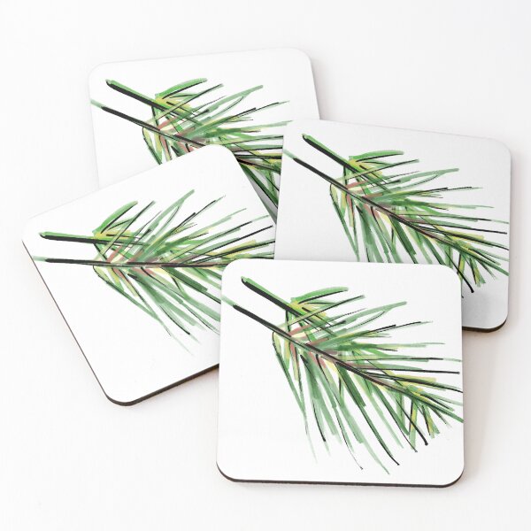 Item preview, Christmas Watercolor Green Leaves designed and sold by STPalettePlace.