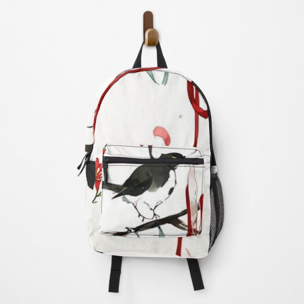 Item preview, Cat and Bird red fate designed and sold by Printsalotl.