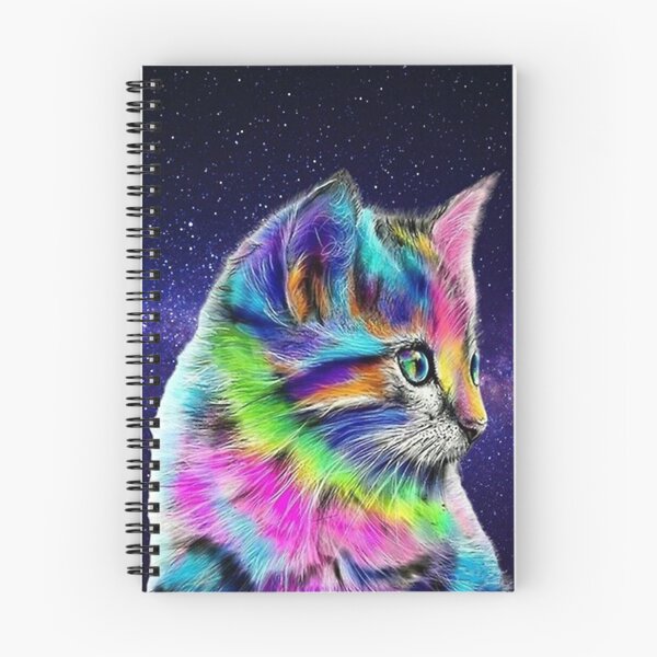 Item preview, Rainbow Space Kitten designed and sold by francesthrift.