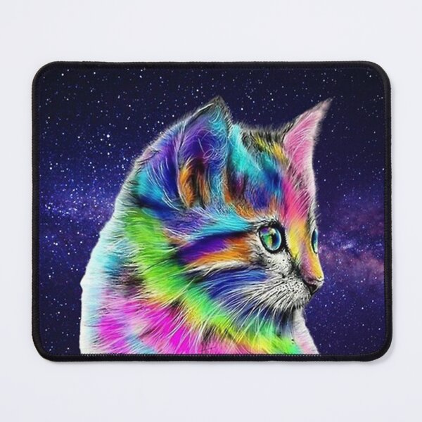 Item preview, Rainbow Space Kitten designed and sold by francesthrift.
