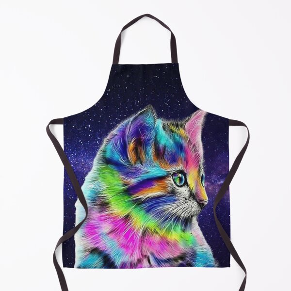 Item preview, Rainbow Space Kitten designed and sold by francesthrift.