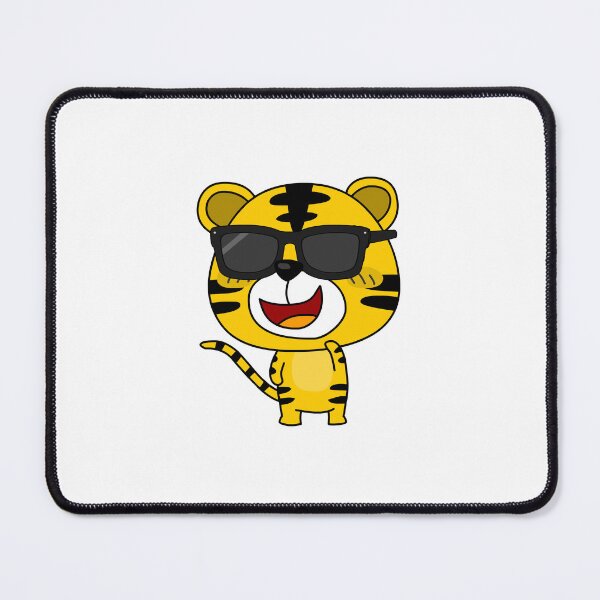 Item preview, Hipster Tiger designed and sold by EzezFolio.