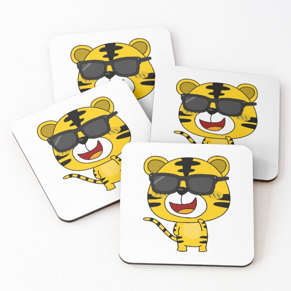 Item preview, Hipster Tiger designed and sold by EzezFolio.