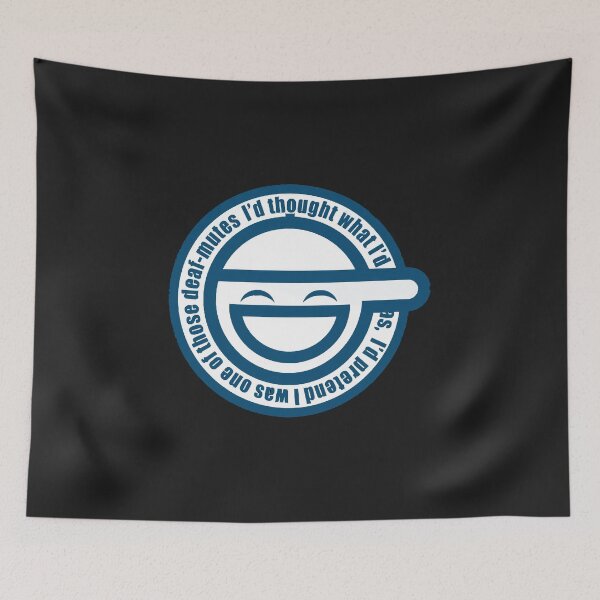 Item preview, Laughing Man T-Shirt designed and sold by OllieRippin.