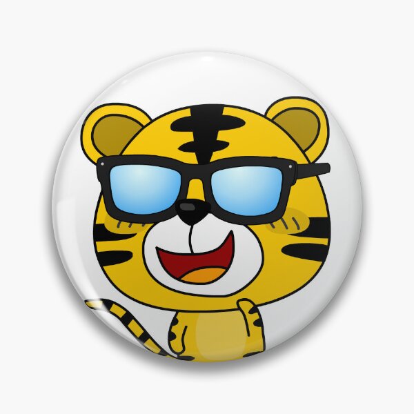 Item preview, Hipster Tiger designed and sold by EzezFolio.