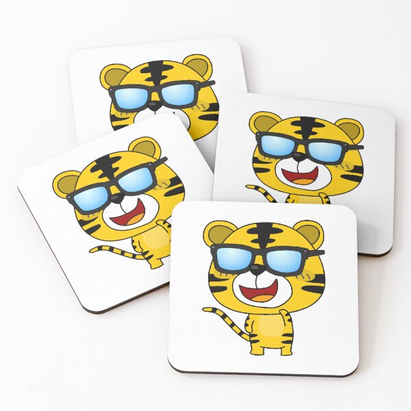 Item preview, Hipster Tiger designed and sold by EzezFolio.