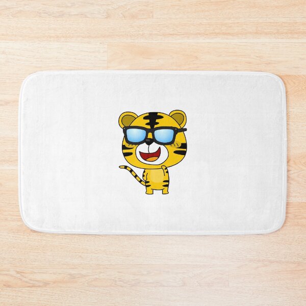 Item preview, Hipster Tiger designed and sold by EzezFolio.