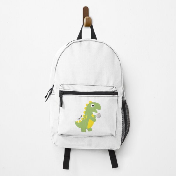 Item preview, T-Rex with a cup of tea designed and sold by JileeArt.