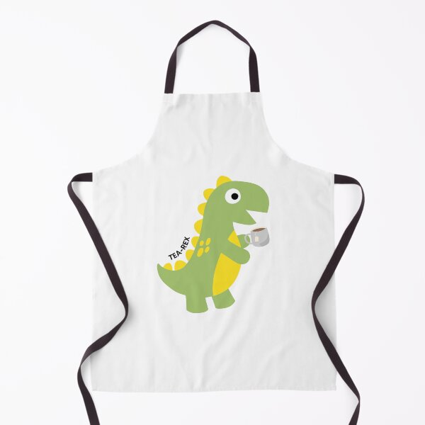 Item preview, T-Rex with a cup of tea designed and sold by JileeArt.