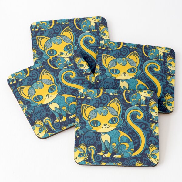 Item preview, Cute cat lover pattern designed and sold by liana campbell.