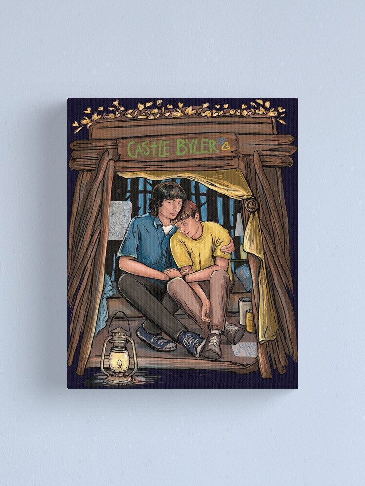 Will Byer 's painting that he gave to Mike in Stranger things Netflix Season  5 Poster for Sale by Mindy Bubble
