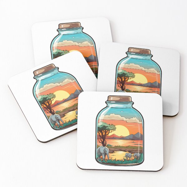 Item preview, African Safari In A Jar designed and sold by ttntt.