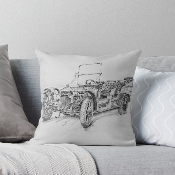 Item preview, Vintage Car at Stanley by Ian Shiel designed and sold by Ruckrova.