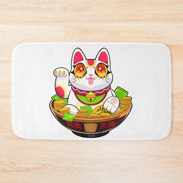 Item preview, Cute Maneki Neko Ramen T-Shirt  designed and sold by FelixantosArt.
