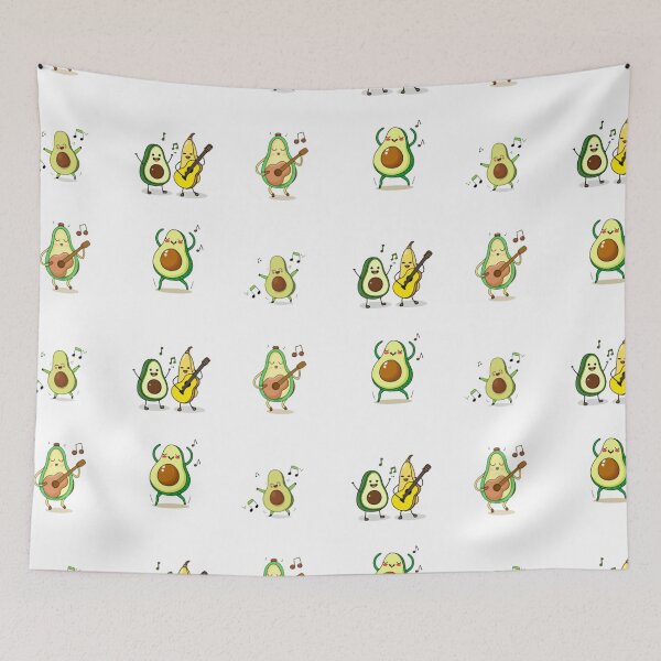 Item preview, cute avocado is enjoying party designed and sold by ZekoStick.