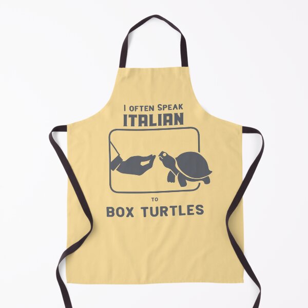Item preview, Copy of Funny Italian hand gesture and a eastern box turtle with dark ink designed and sold by martodesign.