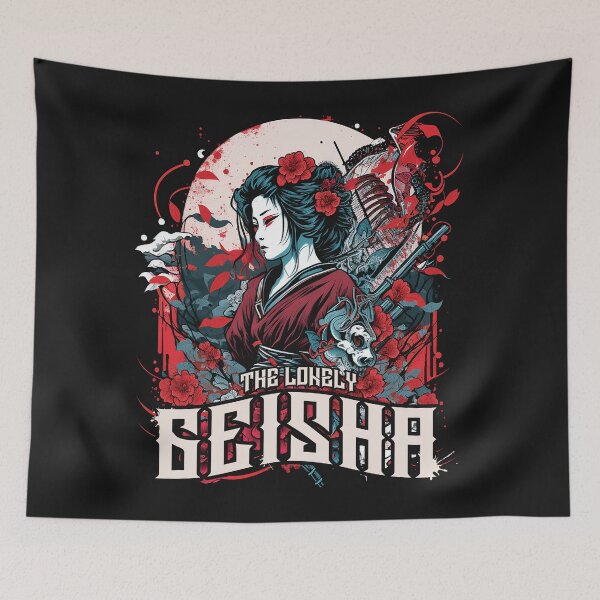 Item preview, The Lonely Geisha designed and sold by EdsanDesigns.