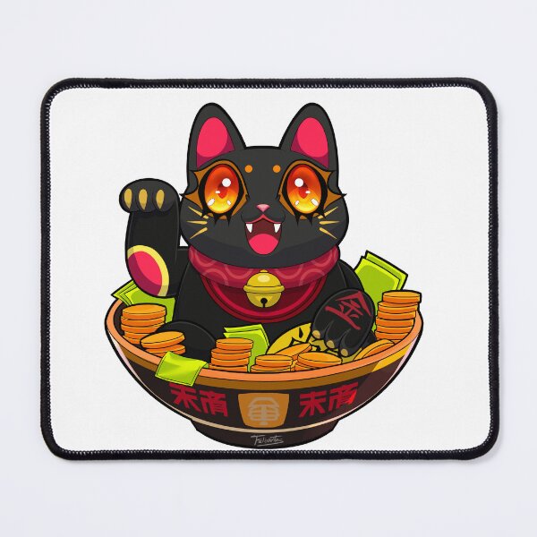 Item preview, Copia de Cute Maneki Neko Ramen T-Shirt 2 designed and sold by FelixantosArt.