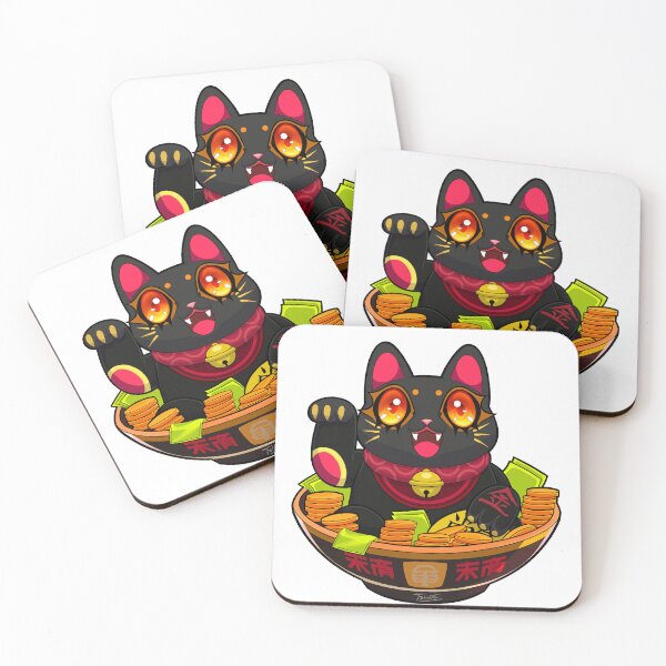 Item preview, Copia de Cute Maneki Neko Ramen T-Shirt 2 designed and sold by FelixantosArt.