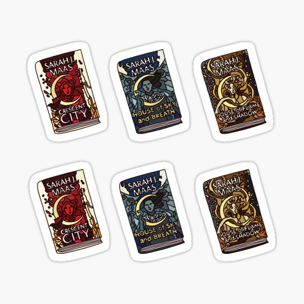 Aperçu de l'œuvre Livres de Crescent City créée et vendue par lalashellsArt.