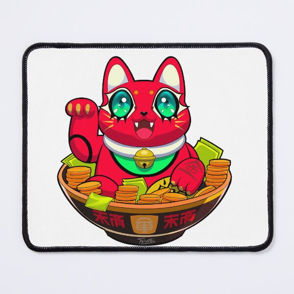 Item preview, Copia de Cute Maneki Neko Ramen T-Shirt 3 designed and sold by FelixantosArt.
