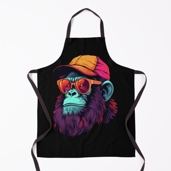 Item preview, Monkey Wearing Sunglasses designed and sold by Myra365Art.