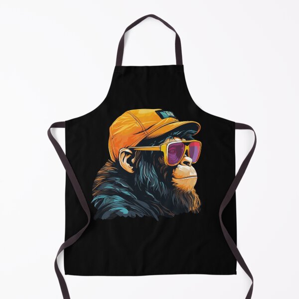 Item preview, Monkey Wearing Sunglasses designed and sold by Myra365Art.