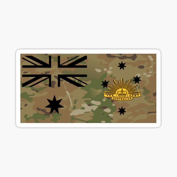 Item preview, Australian Flag - Multicam (Rising Sun Badge) designed and sold by RENAGADE4LYF.