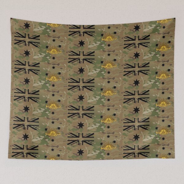 Item preview, Australian Flag - Multicam (Rising Sun Badge) designed and sold by RENAGADE4LYF.