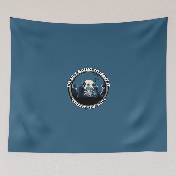 Item preview, I'm Not Going to Make It - Thanks for the Invite designed and sold by goldentusk.