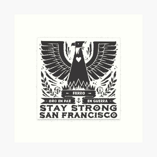 Artikel-Vorschau von Bleiben Sie stark San Francisco Anchor Steam Design, designt und verkauft von Harsh  Katariya.