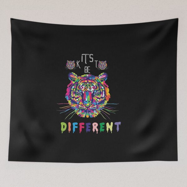 Item preview, It's ok to be different Shirt, Quote tshirt Ladies or Adult Fit Slogan Positive Motivational designed and sold by Zosef-artist.