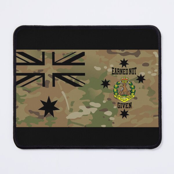Item preview, Australian Flag - Multicam (Infantry Skippy Badge- Earned Not Given) designed and sold by RENAGADE4LYF.