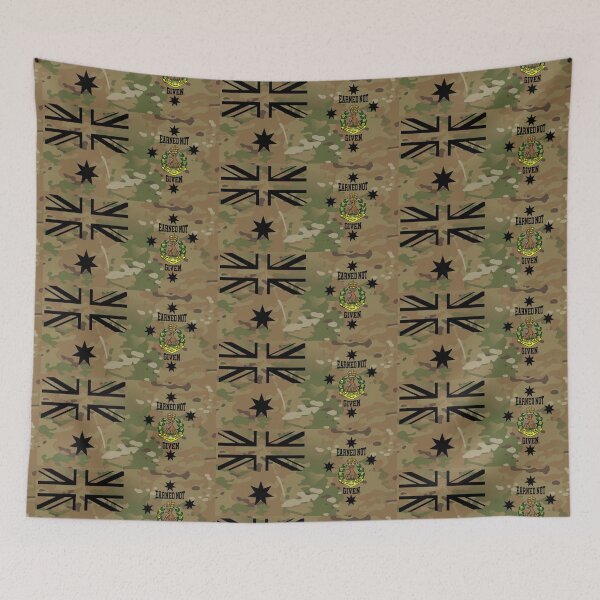 Item preview, Australian Flag - Multicam (Infantry Skippy Badge- Earned Not Given) designed and sold by RENAGADE4LYF.