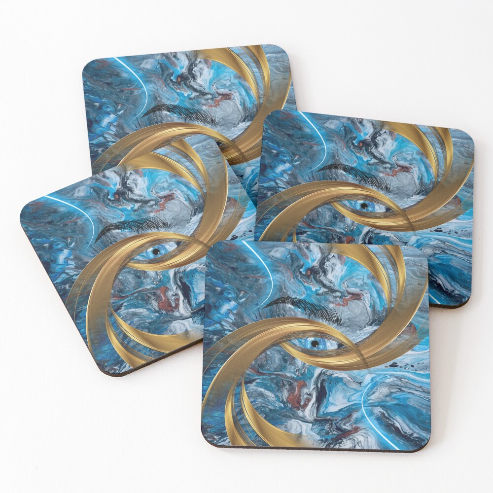 Item preview, Coasters (Set of 4) designed and sold by Viral-Raves.