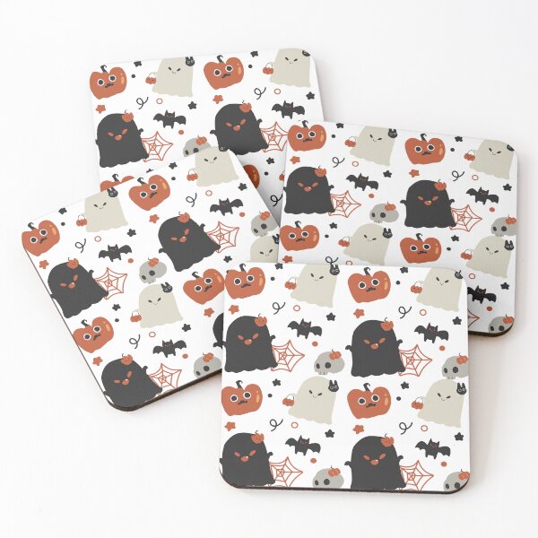 Item preview, halloween party spooky boo and friends - pattern designed and sold by TNwandesignart.