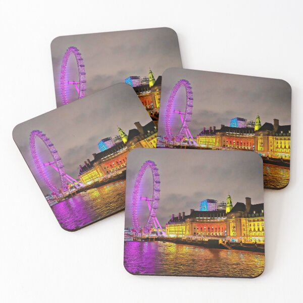 Item preview, London Ferris Wheel at Night designed and sold by santoshputhran.