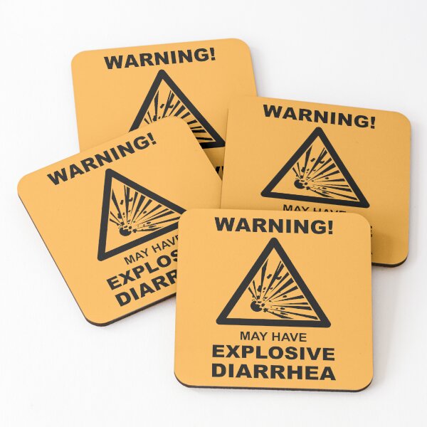 Item preview, warning! may have explosive diarrhea designed and sold by ThunderboxArt.