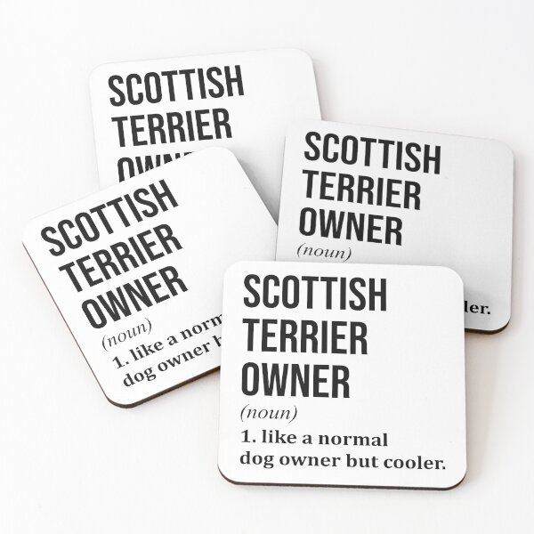 Item preview, Scottish Terrier Dog Owner Definition designed and sold by XCIV.