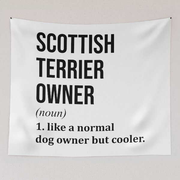 Item preview, Scottish Terrier Dog Owner Definition designed and sold by XCIV.