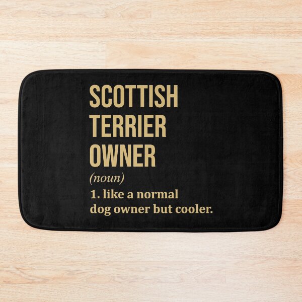 Item preview, Scottish Terrier Dog Owner Definition in Gold designed and sold by XCIV.