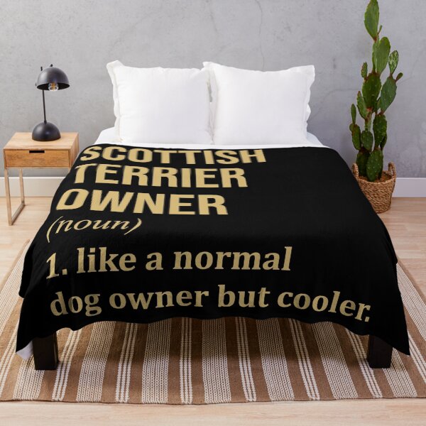 Item preview, Scottish Terrier Dog Owner Definition in Gold designed and sold by XCIV.