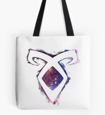 Shadowhunters rune - galaxy rune brush stroke Tote Bag