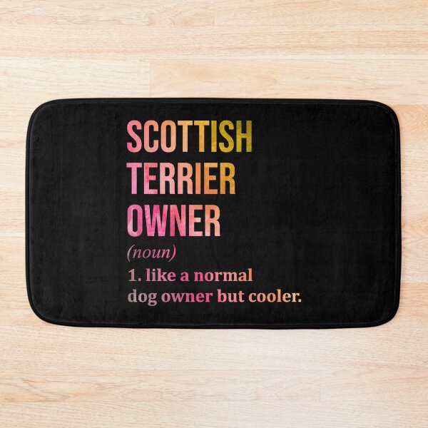 Item preview, Scottish Terrier Dog Owner Definition in Watercolor designed and sold by XCIV.