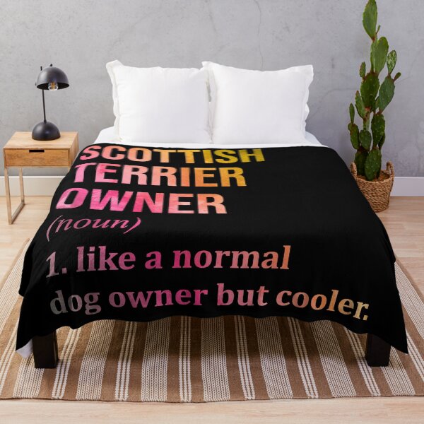 Item preview, Scottish Terrier Dog Owner Definition in Watercolor designed and sold by XCIV.
