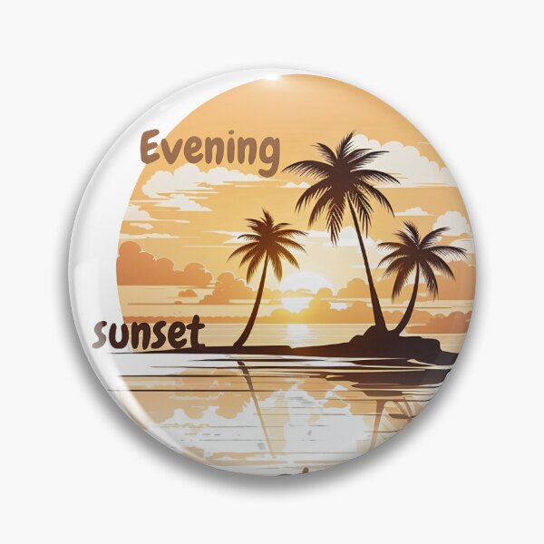Item preview, Evening sunset atmosphere designed and sold by Happy critter co..