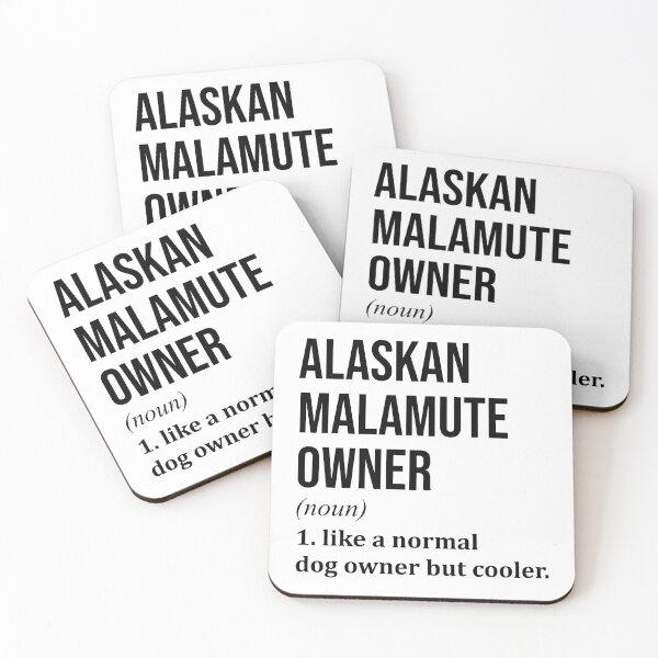 Item preview, Alaskan Malamute Dog Owner Definition designed and sold by XCIV.