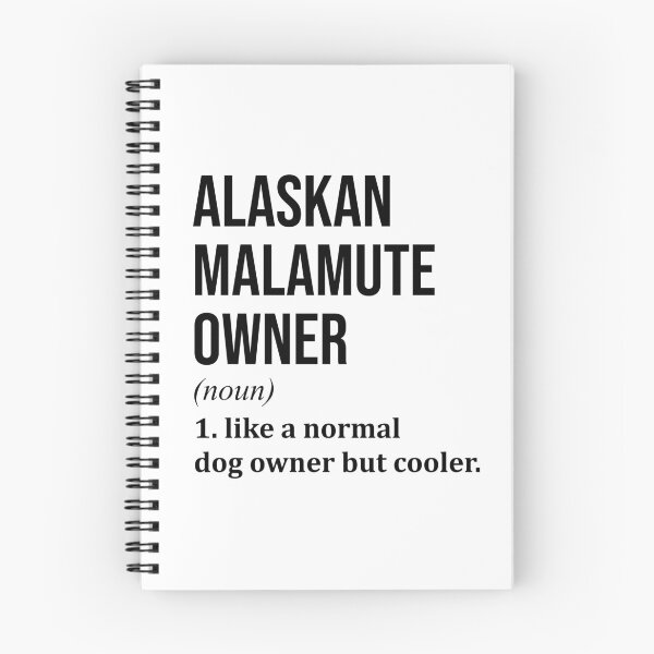 Item preview, Alaskan Malamute Dog Owner Definition designed and sold by XCIV.